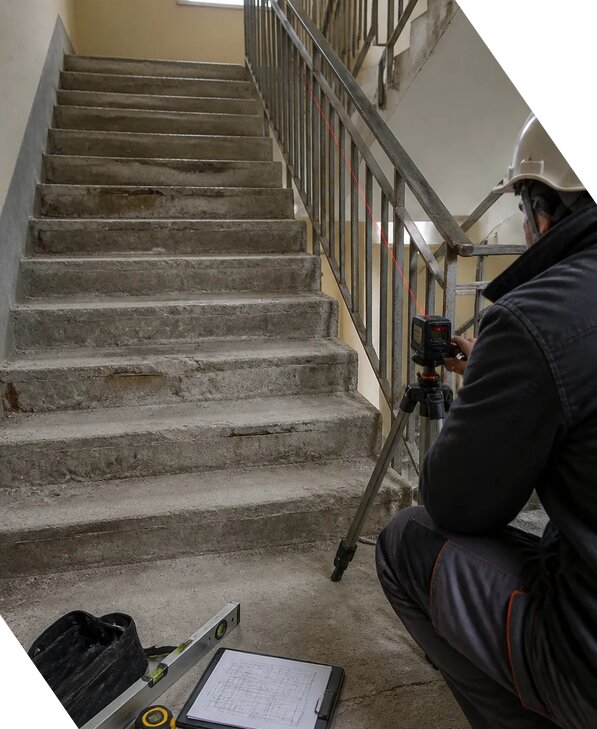 Обследование лестниц зданий и сооружений в Урюпинске