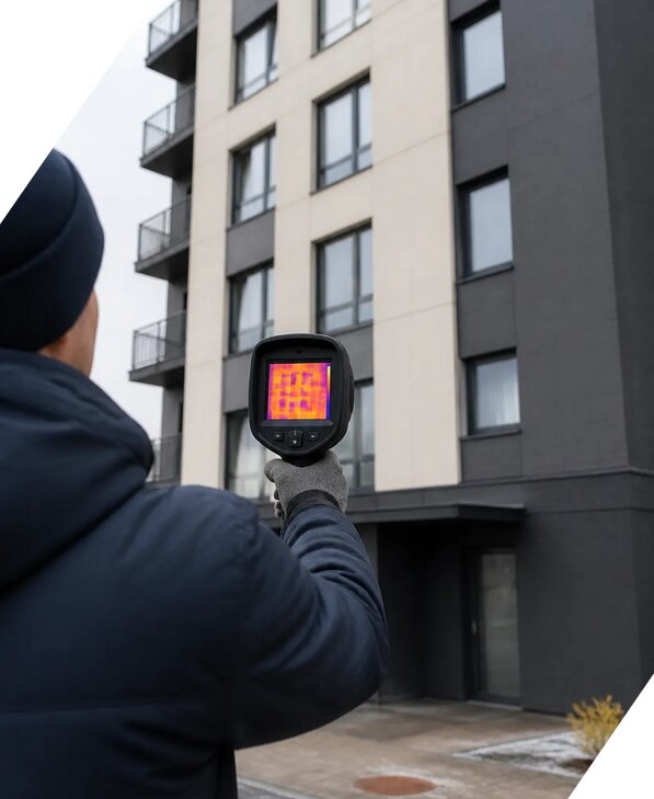 Тепловизионное обследование зданий в Урюпинске от 5151 р. | ЭкспертизаРоссия