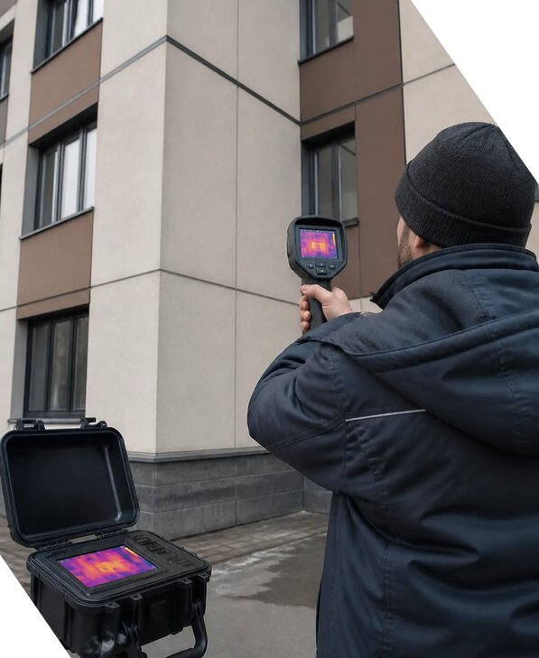 Тепловизионное обследование зданий и сооружений в Урюпинске